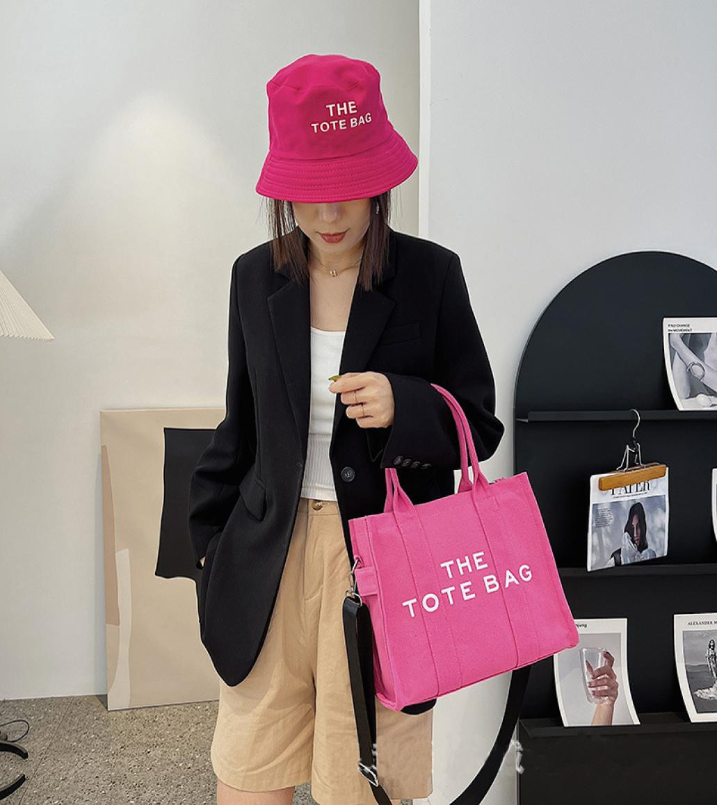 Evening Bag Shoulder Bags Marc Tote Bag Women M Fashion J Clutch Casual Canvas Handbag Ladies Crossbody Bag Letter Printing Shoppi7356754, Orange