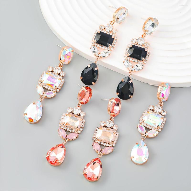 Dangle Earrings Metal Water Drop Glass Geometric Women's Exaggerated Trend Banquet Jewelry Accessories Digadagu
Dangle Earrings Metal Water Drop Glass Geometric Women's Exaggerated Trend Banquet Jewelry Accessories Digadagu