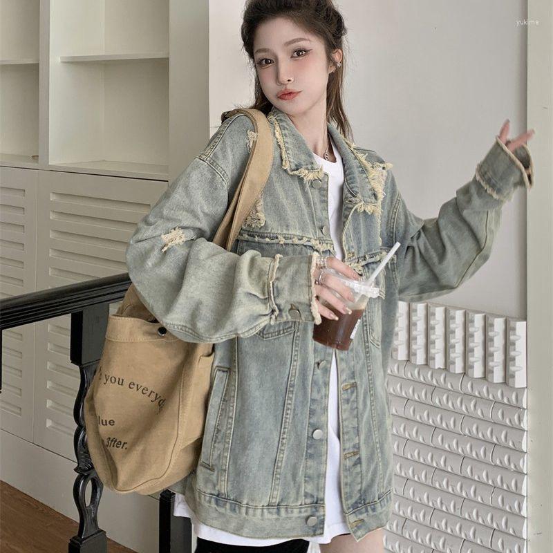 Women' Jackets 2023 Women' Jacket Pattern Spring Coats Retro Loose And Comfortable Appear Thin Versatile, Wathet
Women' Jackets 2023 Women' Jacket Pattern Spring Coats Retro Loose And Comfortable Appear Thin Versatile, Wathet