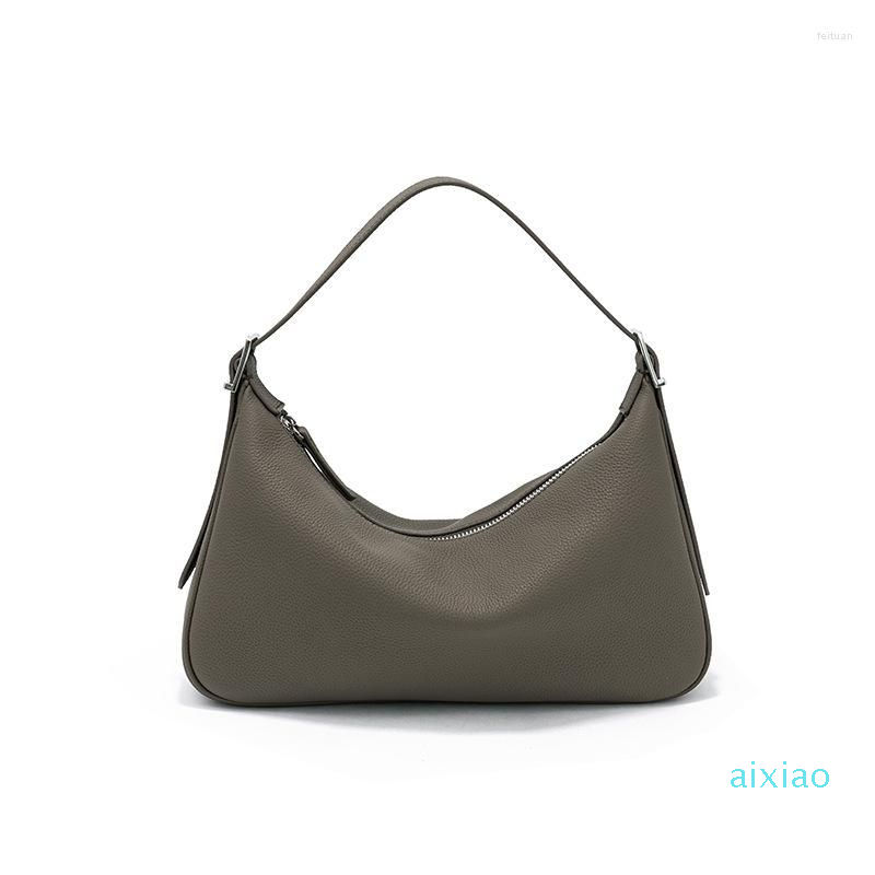 Evening Bags Genuine Leather Women's Bag Korean Fashion Casual Underarm Shoulder First Layer Cowhide Soft Face Daily Retro Handbag, Elephant grey
Evening Bags Genuine Leather Women's Bag Korean Fashion Casual Underarm Shoulder First Layer Cowhide Soft Face Daily Retro Handbag, Elephant grey