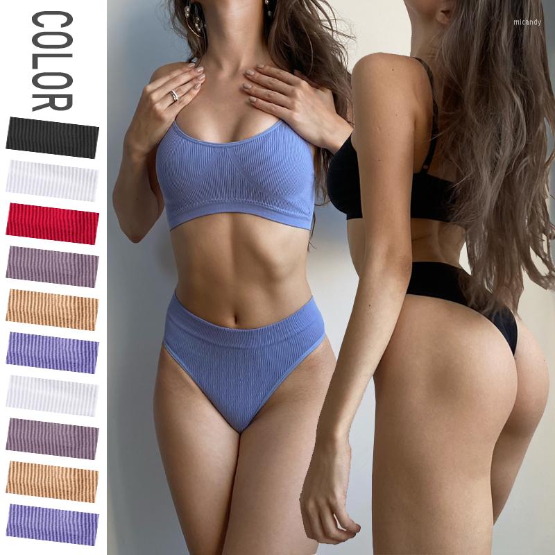 Bras Sets Women Seamless Bra Set Sexy G-String Thongs Stretch Sport Adjustable Tank Top Female Solid Color Soft Intimates Lingerie, Red
Bras Sets Women Seamless Bra Set Sexy G-String Thongs Stretch Sport Adjustable Tank Top Female Solid Color Soft Intimates Lingerie, Red