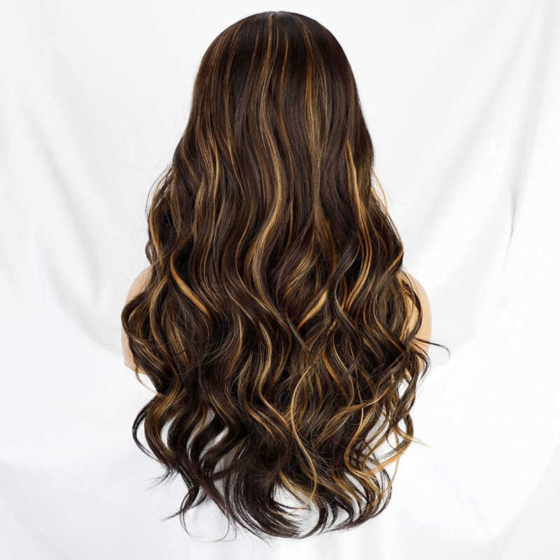 Women Body Wave Lace Wig Synthetic Omber Blonde Highlight Lace Wig Middle T Part Red Highlight Lace Wig Heat Resistant Fiber for Woman 230524, Ombre color
Women Body Wave Lace Wig Synthetic Omber Blonde Highlight Lace Wig Middle T Part Red Highlight Lace Wig Heat Resistant Fiber for Woman 230524, Ombre color
