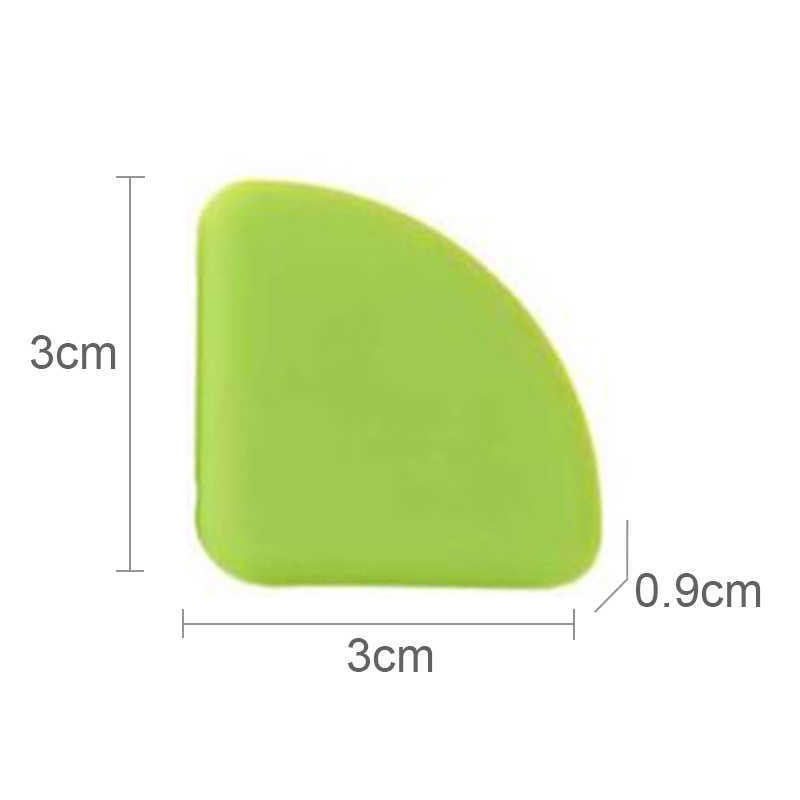 Corner Edge Cushions 4 protectors anti-collision corners baby safety thick soft silicone bumper pads table corner protection G220525