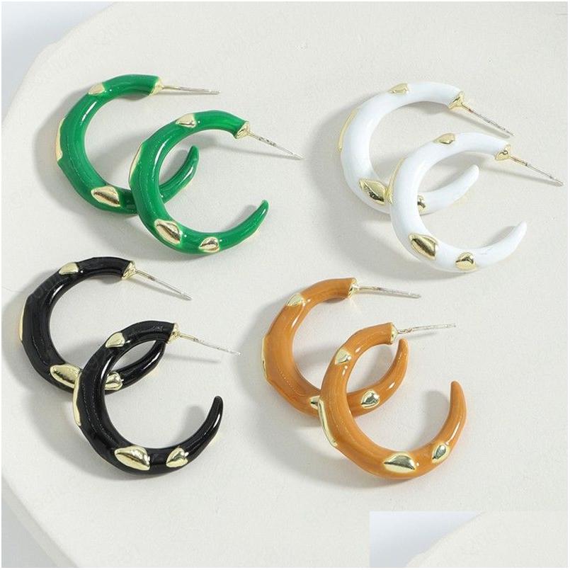 Hoop Huggie Geometric Drip Oil Enamel Cshaped Stud Earring For Women Fashion Colorf Earrings Jewelry Accessories Drop Delivery Dh4Dh
Hoop Huggie Geometric Drip Oil Enamel Cshaped Stud Earring For Women Fashion Colorf Earrings Jewelry Accessories Drop Delivery Dh4Dh