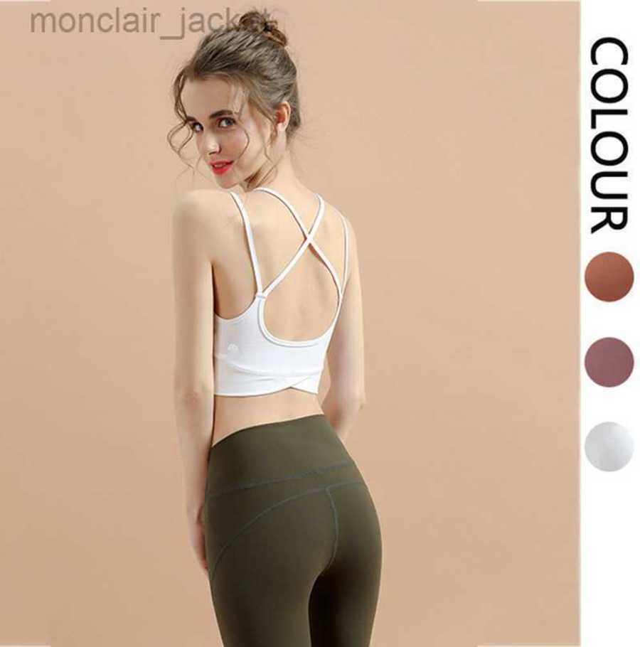 Desginer Lulus Lemon Yoga Fitness Sports Running Back Underwear Training Bra Elastic Shock Proof Bra Vest, White
Desginer Lulus Lemon Yoga Fitness Sports Running Back Underwear Training Bra Elastic Shock Proof Bra Vest, White