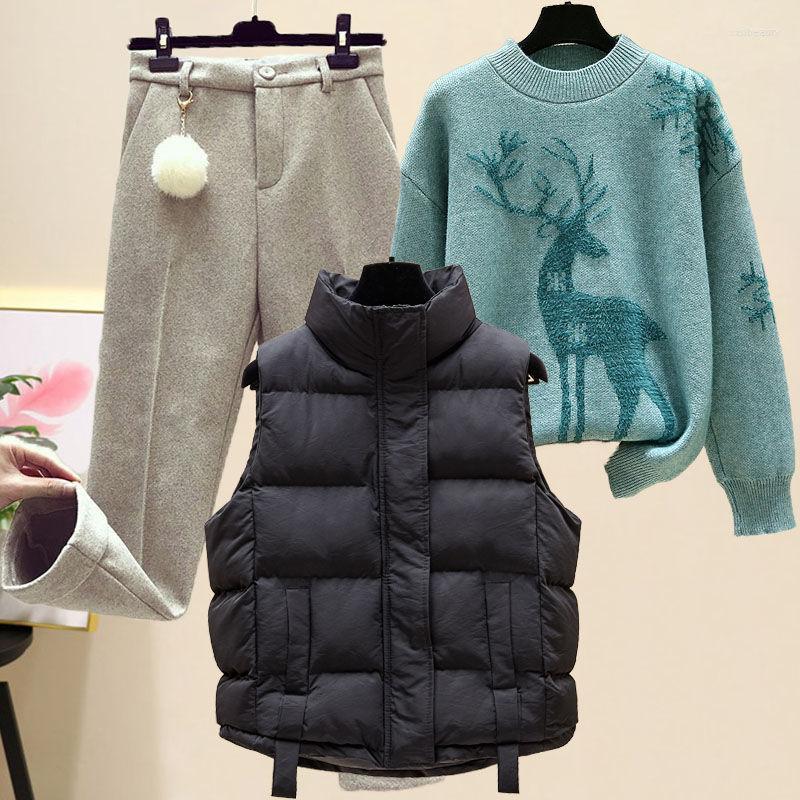 Women' Two Piece Pants Casual Women Winter Warm Sports Suit Fashion Christmas Top Pant Three Set Jacket Sportwear Big Tracksuit Matching
Women' Two Piece Pants Casual Women Winter Warm Sports Suit Fashion Christmas Top Pant Three Set Jacket Sportwear Big Tracksuit Matching