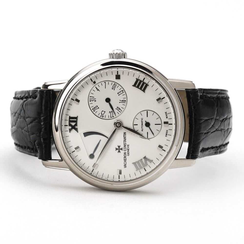 Elegant Luxury for man concise wrist watches V C Patrim Power Reserve Date Wristwatch 47200/000G-9019 Gold BussinessGentlemenlike High quality Gift, Black
Elegant Luxury for man concise wrist watches V C Patrim Power Reserve Date Wristwatch 47200/000G-9019 Gold BussinessGentlemenlike High quality Gift, Black
