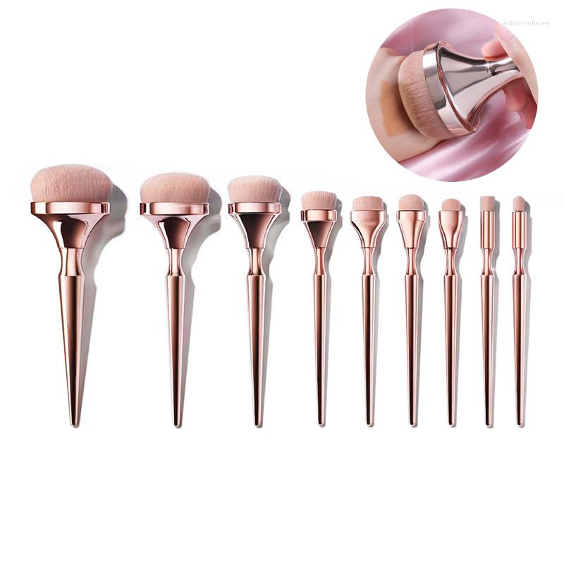 Makeup Brushes 9pcs Set Foundation Highlighter Eye Shadow Blush Powder Soft Nylon Blending Face Cosmetic Beauty Tool
Makeup Brushes 9pcs Set Foundation Highlighter Eye Shadow Blush Powder Soft Nylon Blending Face Cosmetic Beauty Tool