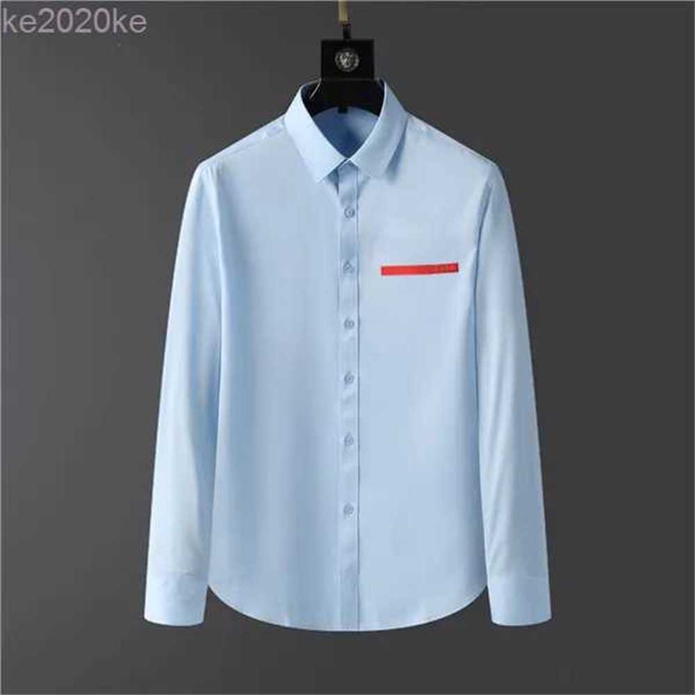Fashion Designers Mens casual shirts quality business tees classic long Sleeve Shirt solid color letter badge spring autumn decoration blouse size SMLX BI6F
Fashion Designers Mens casual shirts quality business tees classic long Sleeve Shirt solid color letter badge spring autumn decoration blouse size SMLX BI6F