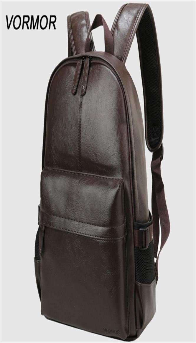 VORMOR Brand waterproof 14 inch laptop backpack men leather backpacks for teenager Men Casual Daypacks mochila male 2203291832068, Black
VORMOR Brand waterproof 14 inch laptop backpack men leather backpacks for teenager Men Casual Daypacks mochila male 2203291832068, Black