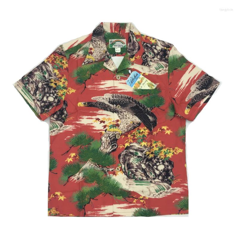 Men's Casual Shirts BOB DONG PAIR FLORAL DESIGN SUMMER HAWAII EAGLE FIGURE SHORT SLEEVE SHIRT MEN, Red eagle
Men's Casual Shirts BOB DONG PAIR FLORAL DESIGN SUMMER HAWAII EAGLE FIGURE SHORT SLEEVE SHIRT MEN, Red eagle