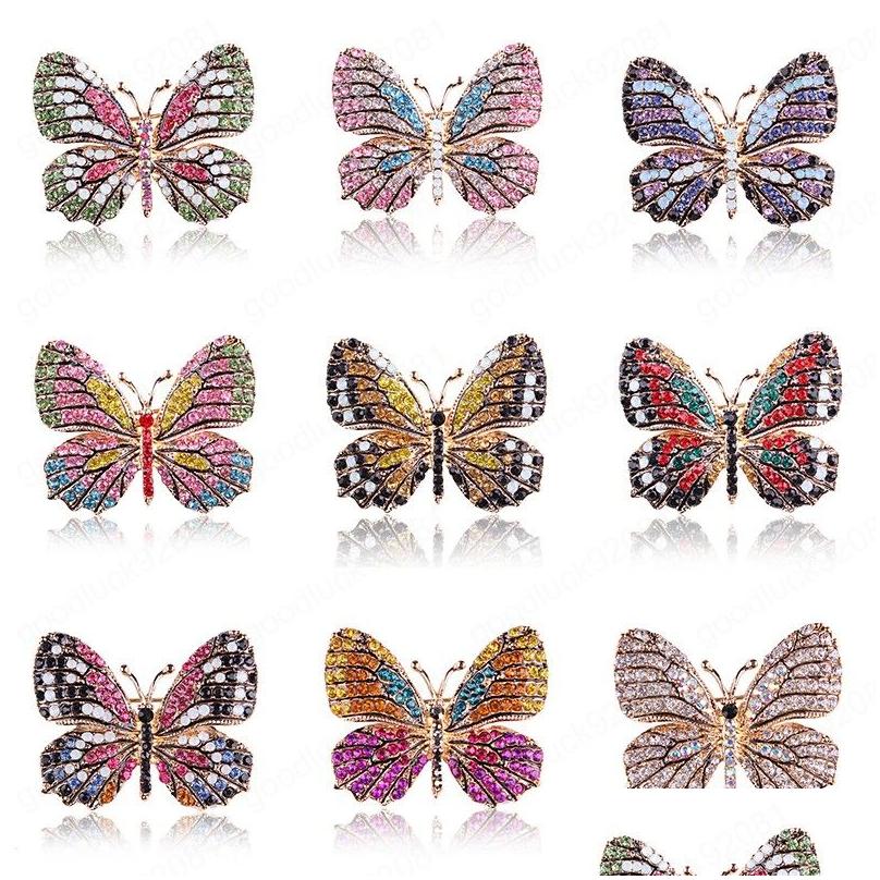 Pins Brooches Large Crystal Rhinestones Butterfly For Women Spring Insect Brooch Pin Coat Fashion Banquet Wedding Gifts Drop Delive Dhl8Y
Pins Brooches Large Crystal Rhinestones Butterfly For Women Spring Insect Brooch Pin Coat Fashion Banquet Wedding Gifts Drop Delive Dhl8Y