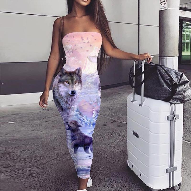 Casual Dresses KYKU Wolf Dress Women Animal Sleeveless Anime Sundress Love 3d Print Family Ladies Womens Clothing Vintage, Aae-10092
Casual Dresses KYKU Wolf Dress Women Animal Sleeveless Anime Sundress Love 3d Print Family Ladies Womens Clothing Vintage, Aae-10092