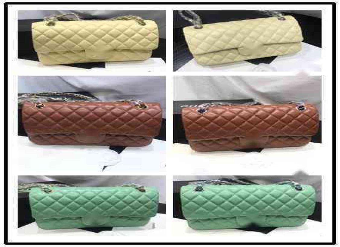 Other Bags CC Luxury Brand design 1112 woman039s Letter plaid shoulder Chain bag with gold silver chain lambskin handbag vintag2292958
Other Bags CC Luxury Brand design 1112 woman039s Letter plaid shoulder Chain bag with gold silver chain lambskin handbag vintag2292958