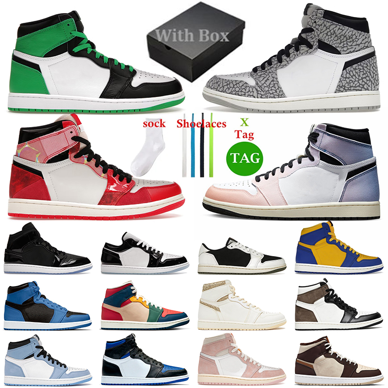 with box jumpman 1 Next Chapter basketball shoes Black Phantom Off Washed Pink Skyline 1s Lucky Green White jordens 1 women sneakers sports j1 men trainers dhgate US 13, B34 36-47 satin black toe
with box jumpman 1 Next Chapter basketball shoes Black Phantom Off Washed Pink Skyline 1s Lucky Green White jordens 1 women sneakers sports j1 men trainers dhgate US 13, B34 36-47 satin black toe