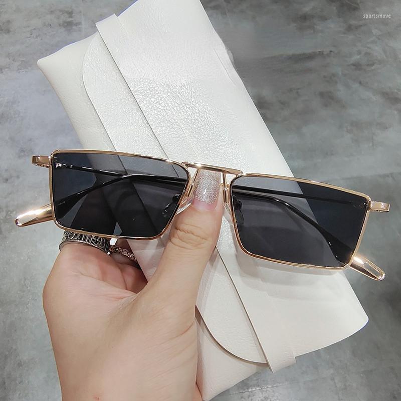 Sunglasses 2023 Retro Rectangle Women Metal Frame Vintage Small Sun Glasses Ladies Classic Black Square
Sunglasses 2023 Retro Rectangle Women Metal Frame Vintage Small Sun Glasses Ladies Classic Black Square