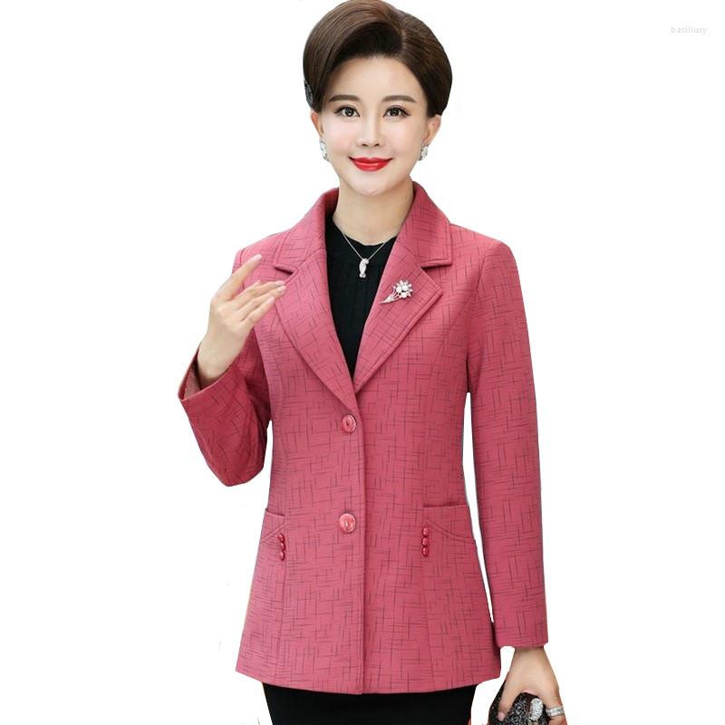 Women's Jackets 2023 Fashion Spring Mother Coat Elegant Slim Middle-aged Women Suit Outerwear Plus Size Casual Female Jacket Single-breasted, Green
Women's Jackets 2023 Fashion Spring Mother Coat Elegant Slim Middle-aged Women Suit Outerwear Plus Size Casual Female Jacket Single-breasted, Green