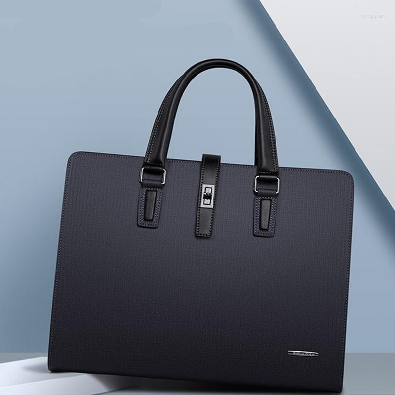 Briefcases Williampolo 2023 One Shoulder Backpack Leather Briefcase Men's Crossbody Bag Fashion Business Leisure Handbag, 203083black
Briefcases Williampolo 2023 One Shoulder Backpack Leather Briefcase Men's Crossbody Bag Fashion Business Leisure Handbag, 203083black
