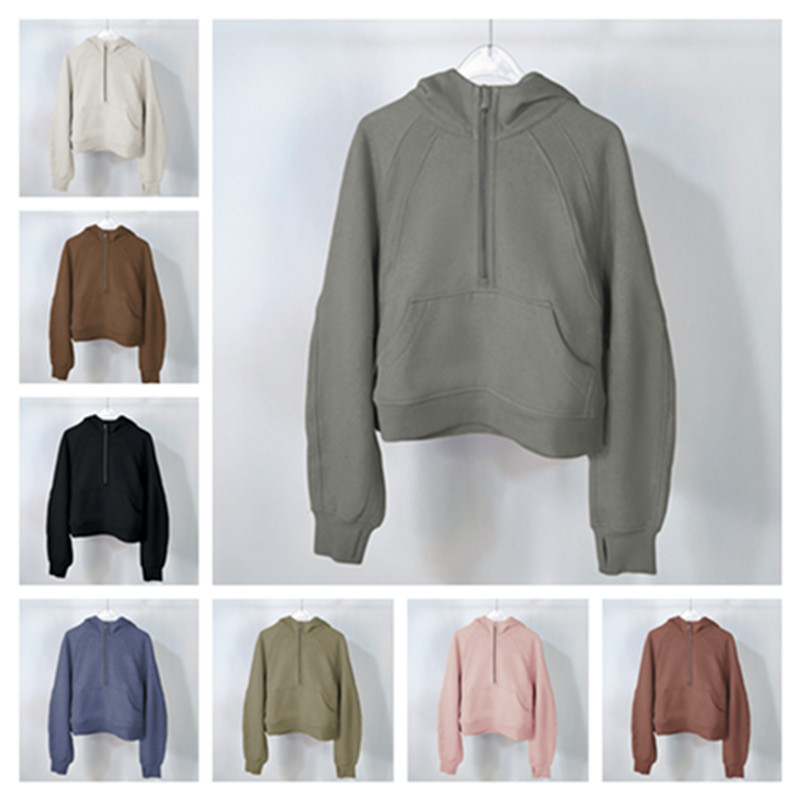 LU-001 Women's Yoga Scuba Half Zip Hoodie Sports and Leisure Women's Gym Workout Clothing Yoga Wear Coat Winter Jackets Long Sleeve Top Sportswear lulus lemon, 0003
LU-001 Women's Yoga Scuba Half Zip Hoodie Sports and Leisure Women's Gym Workout Clothing Yoga Wear Coat Winter Jackets Long Sleeve Top Sportswear lulus lemon, 0003