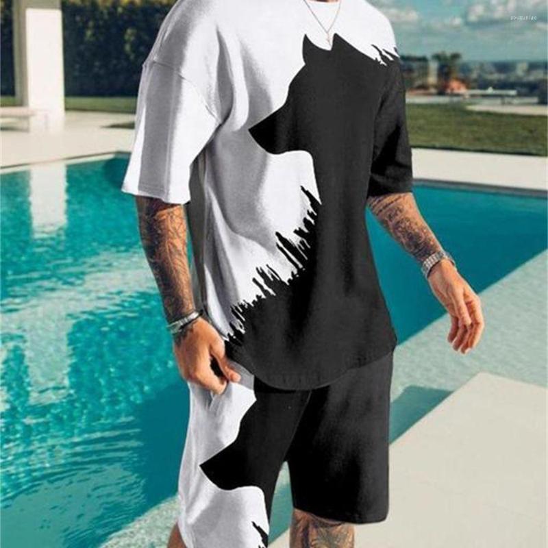 Men's Tracksuits Summer Men's Sportswear 2-piece Fashion Short Sleeve T-shirt Shorts Suit 3D Beach Print Street Casual Novel Breathable
Men's Tracksuits Summer Men's Sportswear 2-piece Fashion Short Sleeve T-shirt Shorts Suit 3D Beach Print Street Casual Novel Breathable