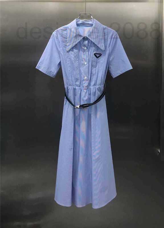 Urban Sexy Dresses designer Summer New Triangle Decorative Metal Belt Elegant Fashion 3D Large Dress Shirt SW32, Blue
Urban Sexy Dresses designer Summer New Triangle Decorative Metal Belt Elegant Fashion 3D Large Dress Shirt SW32, Blue