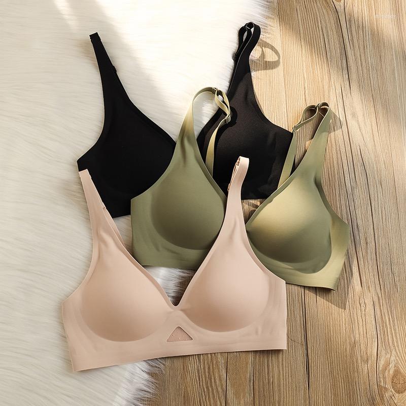 Bras Sexy Push Up For Women Seamless Bralette Wire Free Brassieres Ropa Mujer Female Intimates Lingerie Underwear Sleepwear TOP, Beige
Bras Sexy Push Up For Women Seamless Bralette Wire Free Brassieres Ropa Mujer Female Intimates Lingerie Underwear Sleepwear TOP, Beige
