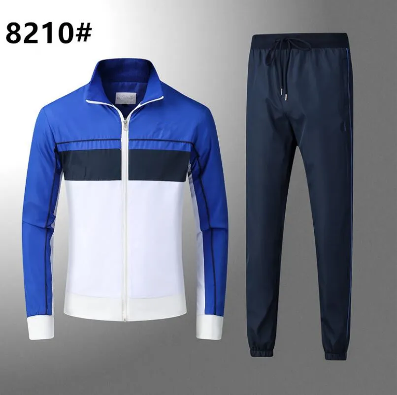 Men's Tracksuits Crocodile Embroidered Polo jacket Pants Jogging suit 8210, Blue
Men's Tracksuits Crocodile Embroidered Polo jacket Pants Jogging suit 8210, Blue