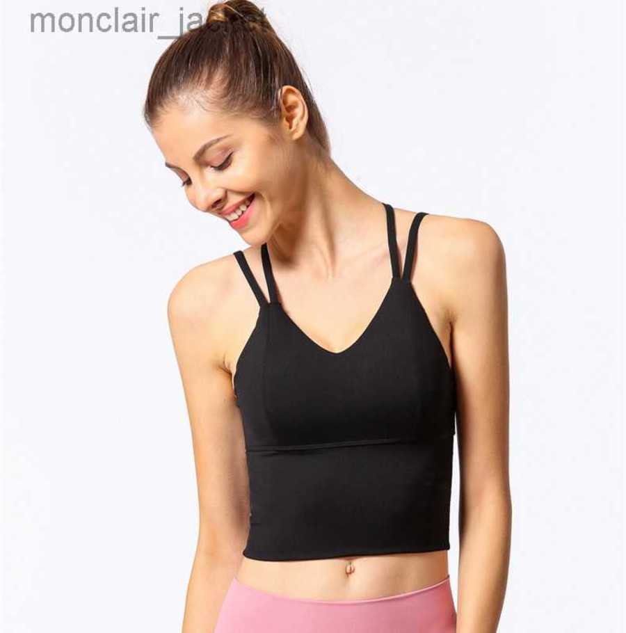 Desginer Lulus Lemon Sports Underwear Fitness Yoga Dance Sports Running Shockproof No Steel Ring Open Back Long Vest, Black
Desginer Lulus Lemon Sports Underwear Fitness Yoga Dance Sports Running Shockproof No Steel Ring Open Back Long Vest, Black