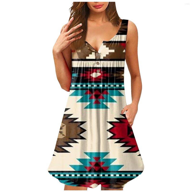Casual Dresses Vintage V-neck Evening Dress Sleeveless Button Skirts With Pockets Fashion Print 2023 Summer Daily Suspender Wear, Purple
Casual Dresses Vintage V-neck Evening Dress Sleeveless Button Skirts With Pockets Fashion Print 2023 Summer Daily Suspender Wear, Purple