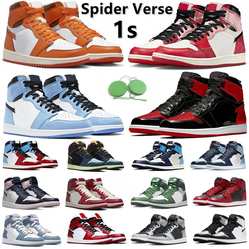 Sale Jumpman 1 1s Men Basketball Shoes Spider Verse UNC Toe Lost Found Bred Patent Dark Mocha Stealth Lucky Gorge Green StarFish True Blue Women Trainers Sports Sneake, Color#37
Sale Jumpman 1 1s Men Basketball Shoes Spider Verse UNC Toe Lost Found Bred Patent Dark Mocha Stealth Lucky Gorge Green StarFish True Blue Women Trainers Sports Sneake, Color#37