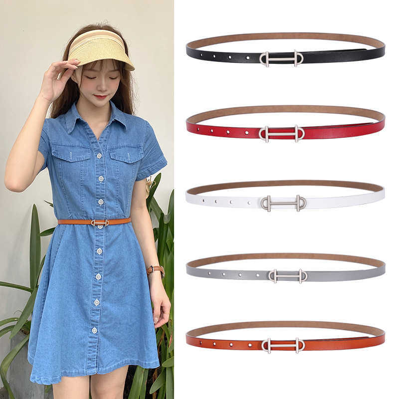 Designer H family belt thin women's summer dress waist up decoration ins 
Designer H family belt thin women's summer dress waist up decoration ins