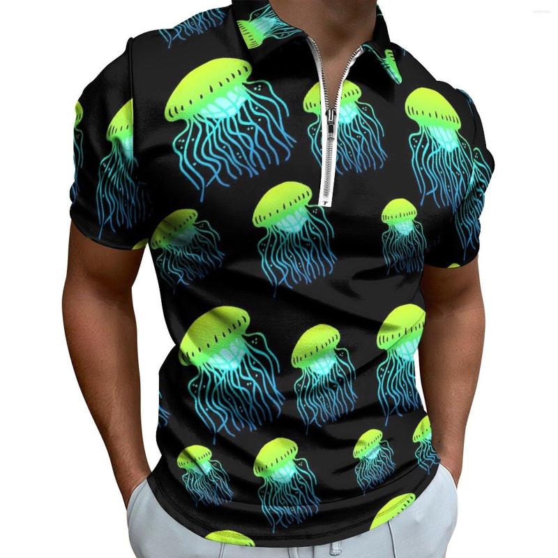 Men's Polos Neon Jellies Polo Shirt Green Jelly Fish Casual Summer Y2K Men Short Sleeve Collar Graphic T-Shirts, Style-7
Men's Polos Neon Jellies Polo Shirt Green Jelly Fish Casual Summer Y2K Men Short Sleeve Collar Graphic T-Shirts, Style-7