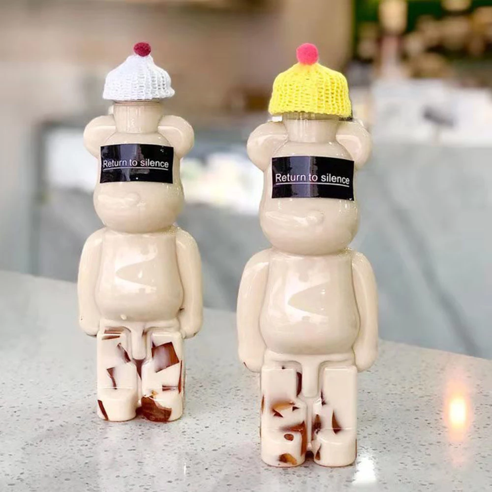 400-700Ml Cartoon Bearbrick Water Bottle Kawaii Plastic Drinking Bottles Water Cups Nail Art DIY Jewelry Bear Storage Bottle, Transparent
400-700Ml Cartoon Bearbrick Water Bottle Kawaii Plastic Drinking Bottles Water Cups Nail Art DIY Jewelry Bear Storage Bottle, Transparent