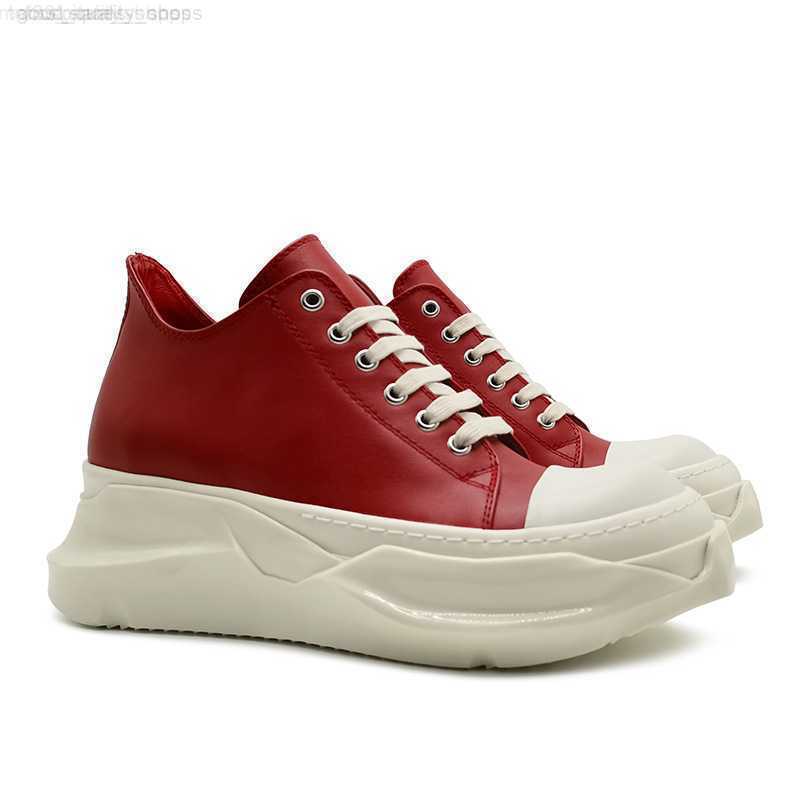 Men's Rick Casual Shoes RO Owens Women's Low-top Shoes Lace-up Red Height Sneakers for Men
Men's Rick Casual Shoes RO Owens Women's Low-top Shoes Lace-up Red Height Sneakers for Men
