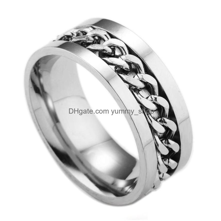Band Rings Titanium Removable Spin Chain Finger Ring Nail Gold For Women Men Jewelry Drop Delivery Dh1H6
Band Rings Titanium Removable Spin Chain Finger Ring Nail Gold For Women Men Jewelry Drop Delivery Dh1H6