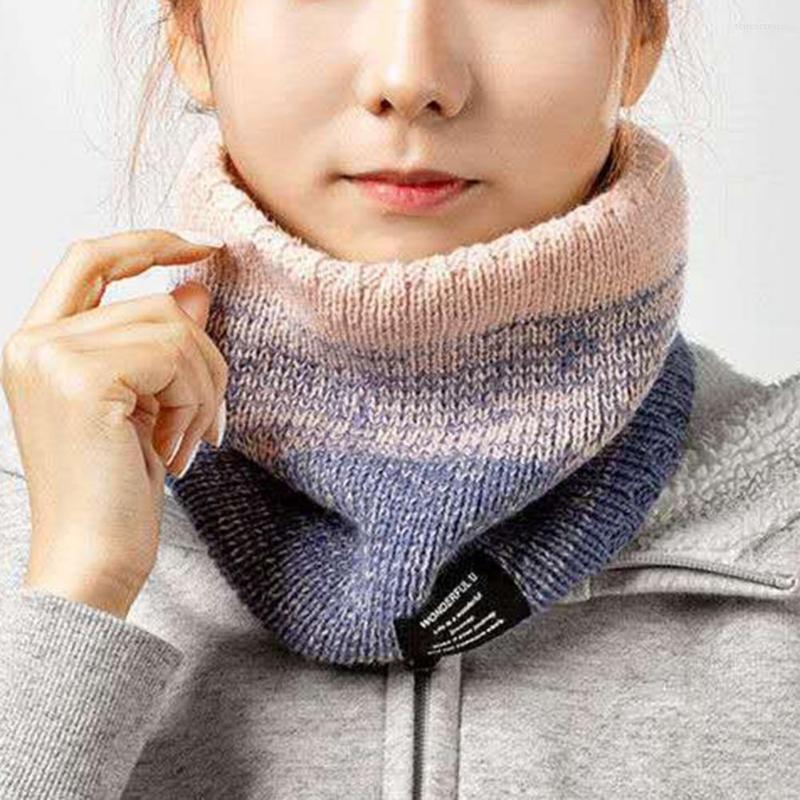 Scarves Winter Scarf Unisex Knitting Fleece Thicken Contrast Color Keep Warm Gradient Anti-pilling Casual Ring For Cycling
Scarves Winter Scarf Unisex Knitting Fleece Thicken Contrast Color Keep Warm Gradient Anti-pilling Casual Ring For Cycling