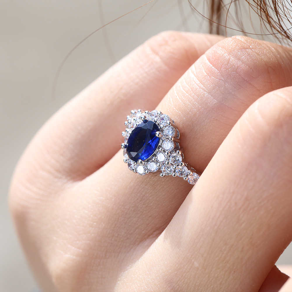 Band Rings Huitan Dark Blue Series Charms Female Finger Rings Luxury Engagement Party Jewelry For Bride Shiny Brillaint Cubic Zircon Ring AA230524
Band Rings Huitan Dark Blue Series Charms Female Finger Rings Luxury Engagement Party Jewelry For Bride Shiny Brillaint Cubic Zircon Ring AA230524
