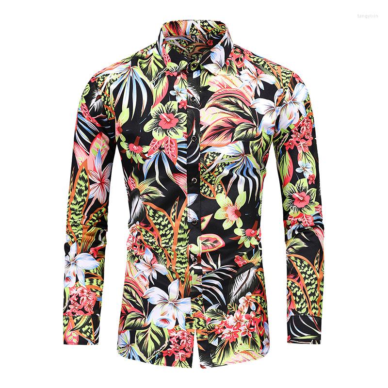 Men's Casual Shirts 2023 Fashion Flower Shirt Men Autumn Hawaii Printed Plus Size Long Sleeve Leisure Vacation Men's Beach 6XL 7XL, 7014
Men's Casual Shirts 2023 Fashion Flower Shirt Men Autumn Hawaii Printed Plus Size Long Sleeve Leisure Vacation Men's Beach 6XL 7XL, 7014