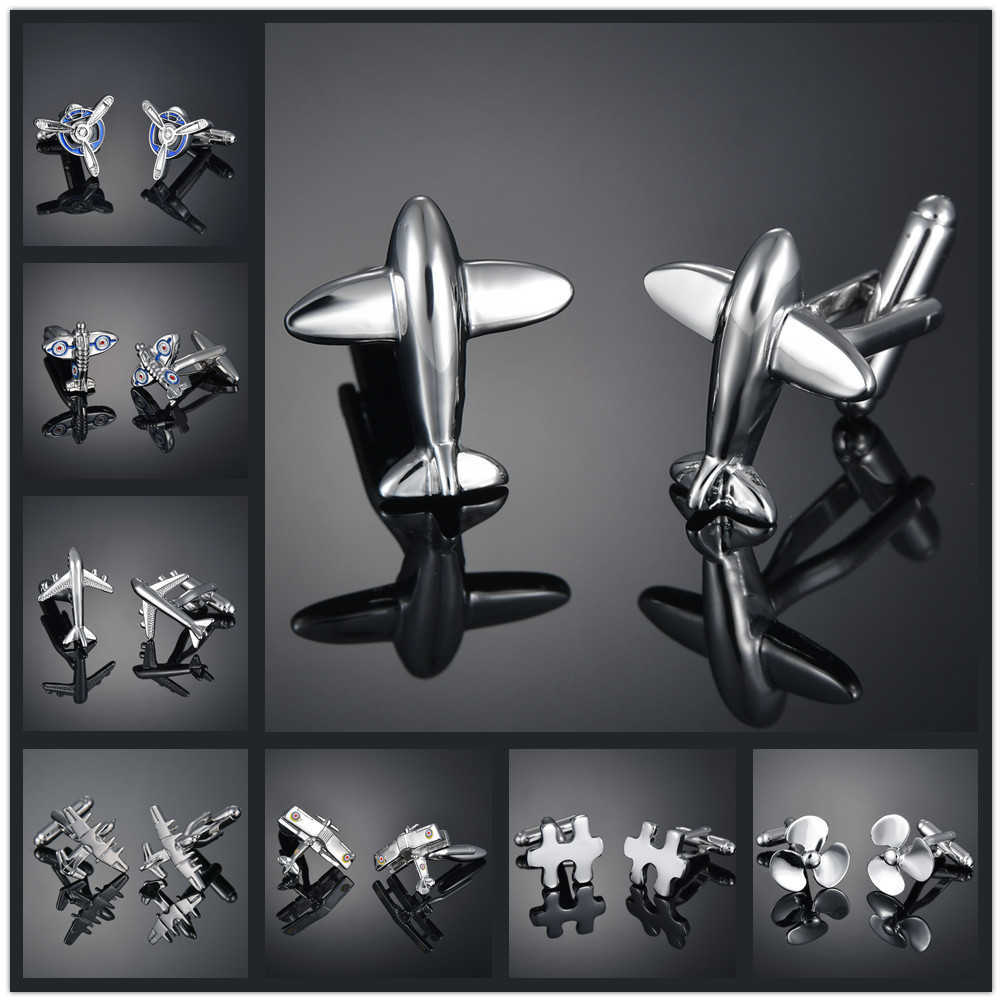 Cuff Links Premium Silver Fighter Aircraft French Shirt Cufflinks Set Accessories Wedding Jewelry G220525
Cuff Links Premium Silver Fighter Aircraft French Shirt Cufflinks Set Accessories Wedding Jewelry G220525