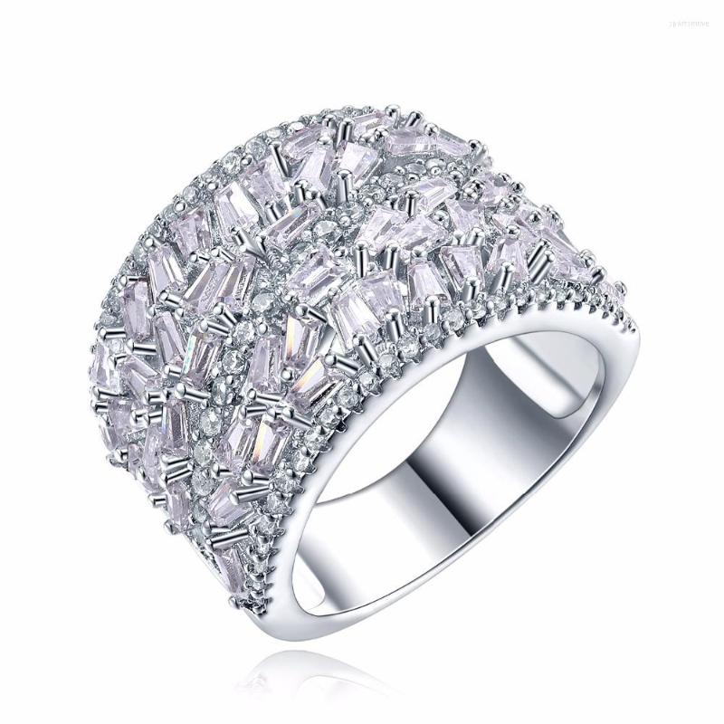 Wedding Rings Engagement Ring For Women Setting With Cubic Zirconia White Color Stone Lead Free Fashion Jewelry
Wedding Rings Engagement Ring For Women Setting With Cubic Zirconia White Color Stone Lead Free Fashion Jewelry
