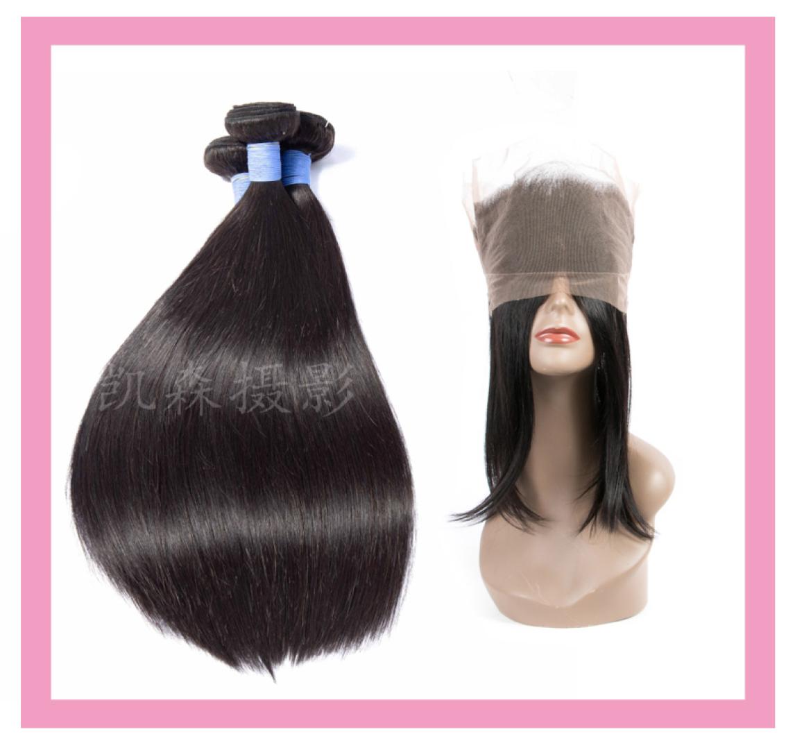 Indian Raw Virgin Human Hair 3 Bundles With 360 Lace Frontal Pre Plucked Straight Bundles With 360 Frontal Closures 4Pcs6184685, Natural color
Indian Raw Virgin Human Hair 3 Bundles With 360 Lace Frontal Pre Plucked Straight Bundles With 360 Frontal Closures 4Pcs6184685, Natural color