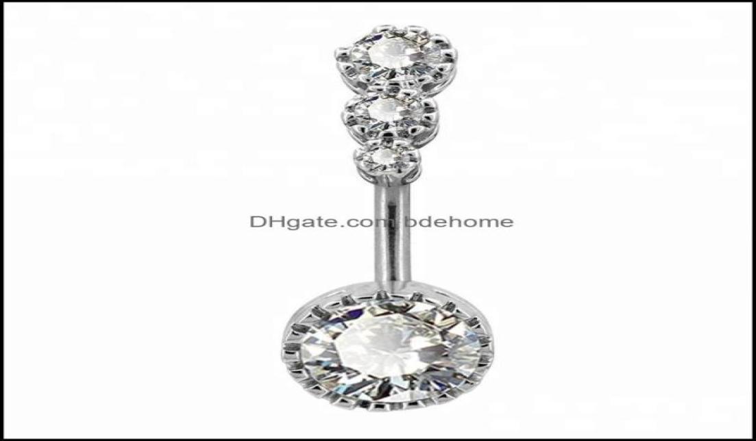 Navel Bell Button Rings Body Jewelry 316L Stainless Steel Clear Cz Piercing Sample Belly Drop Delivery 2021 Jhk9M7045486
Navel Bell Button Rings Body Jewelry 316L Stainless Steel Clear Cz Piercing Sample Belly Drop Delivery 2021 Jhk9M7045486