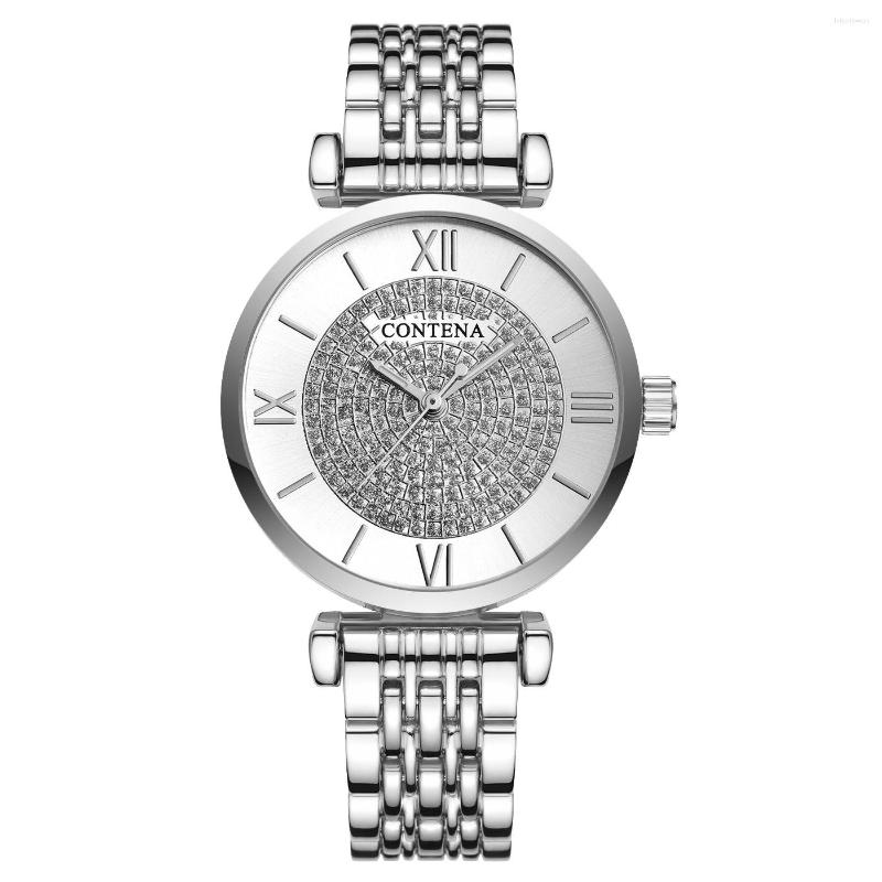 Wristwatches Women Bracelets Wristwatch Quartz Watches Ladies Alarm Clock Luxury Lover Wrist For Female Zegarek, Gold
Wristwatches Women Bracelets Wristwatch Quartz Watches Ladies Alarm Clock Luxury Lover Wrist For Female Zegarek, Gold