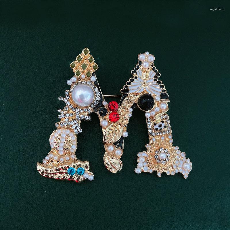 Brooches Muylinda Vintage Gem Pearl Rhinestone Letter Brooch Initial Alphabet For Women Trendy Clothes Accessories Drop
Brooches Muylinda Vintage Gem Pearl Rhinestone Letter Brooch Initial Alphabet For Women Trendy Clothes Accessories Drop