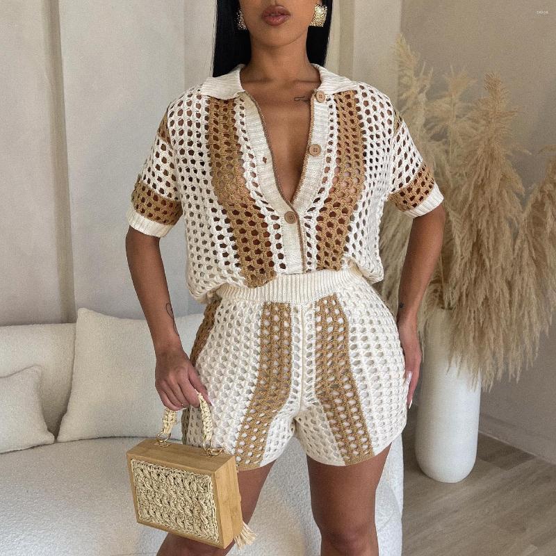 Women's Tracksuits Hirigin Knit Ribbed Crochet Women's Set Short Sleeve Shirt Sweater And Shorts Suit 2023 Two 2 Piece Outfit Tracksuit, Rose red
Women's Tracksuits Hirigin Knit Ribbed Crochet Women's Set Short Sleeve Shirt Sweater And Shorts Suit 2023 Two 2 Piece Outfit Tracksuit, Rose red