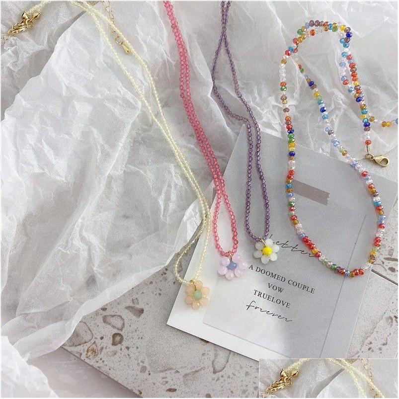 Pendant Necklaces Summer Boho Colorf Daisy Flower Beads Handmade Collar Clavicle Choker Statement Collares For Women Jewelry Drop De Dh4Ya
Pendant Necklaces Summer Boho Colorf Daisy Flower Beads Handmade Collar Clavicle Choker Statement Collares For Women Jewelry Drop De Dh4Ya