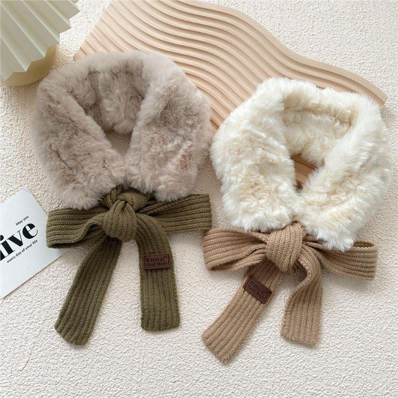 Scarves Women Winter Neck Warmer Crochet Faux Fur Neckerchief Plush Shawls Knitted Scarf Collar
Scarves Women Winter Neck Warmer Crochet Faux Fur Neckerchief Plush Shawls Knitted Scarf Collar