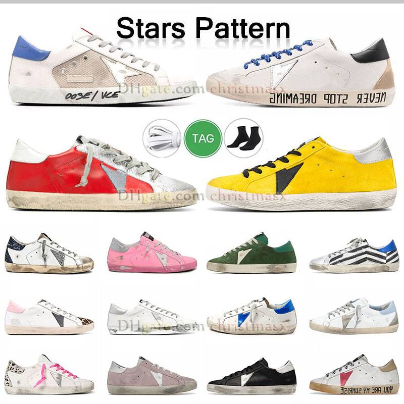 

Baskets Mens Dress Shoes dupe sequin do old dirty lace up black pink light blue suede golden knight flat gooses loafers sneakers super hi stars dhgate designer trainer, A38 white silver glitter