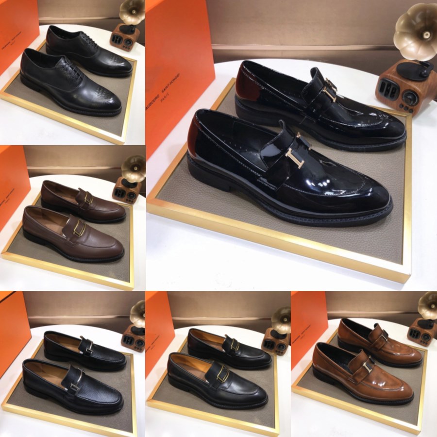 30Model Luxury Brand Real Leather Fashion Men Business Designer Dress Loafers Pointy Black Shoes Party Flats Oxford Breathable Formal Weddin, #12
30Model Luxury Brand Real Leather Fashion Men Business Designer Dress Loafers Pointy Black Shoes Party Flats Oxford Breathable Formal Weddin, #12