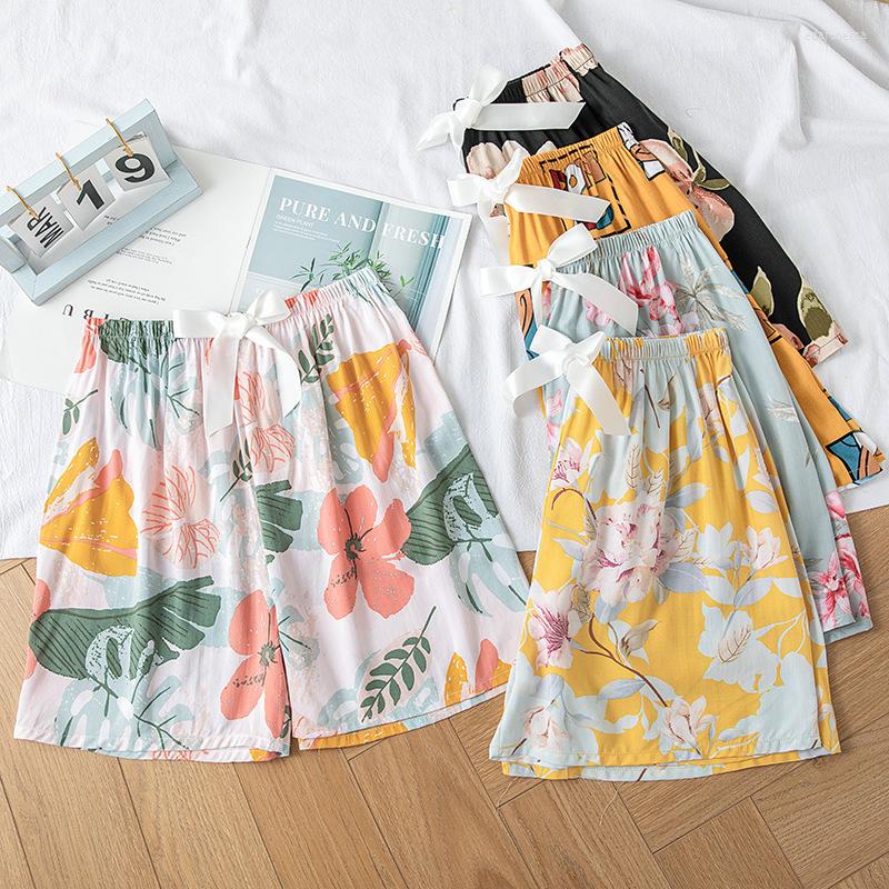 Women's Sleepwear Lovely Women Sleep Shorts Summer Casual Floral Elastic Waist Loose Home Pants For Girls Soft Female Short
Women's Sleepwear Lovely Women Sleep Shorts Summer Casual Floral Elastic Waist Loose Home Pants For Girls Soft Female Short